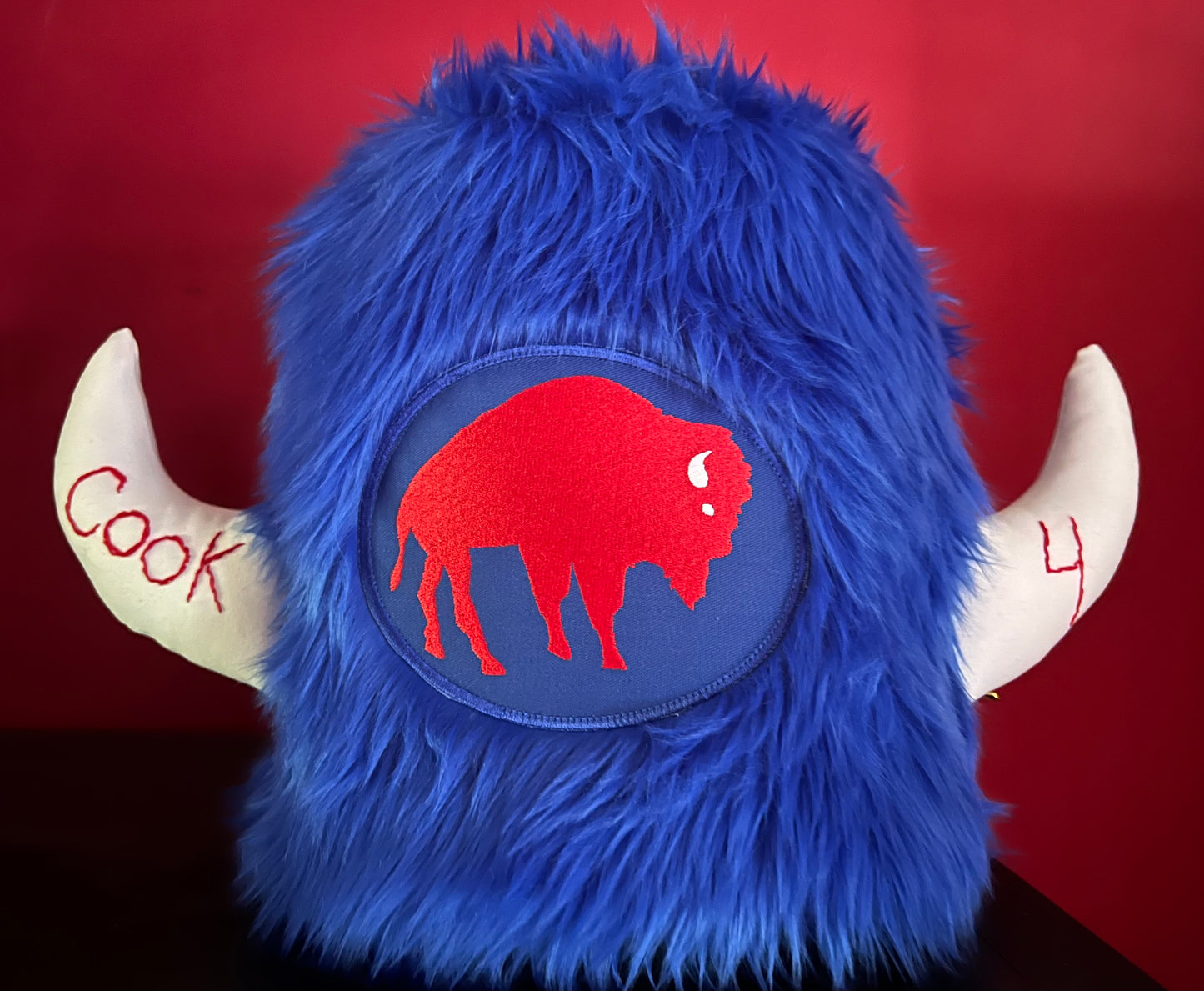 Deluxe Custom Hat with Embroidered Horns of words or names of your choice.