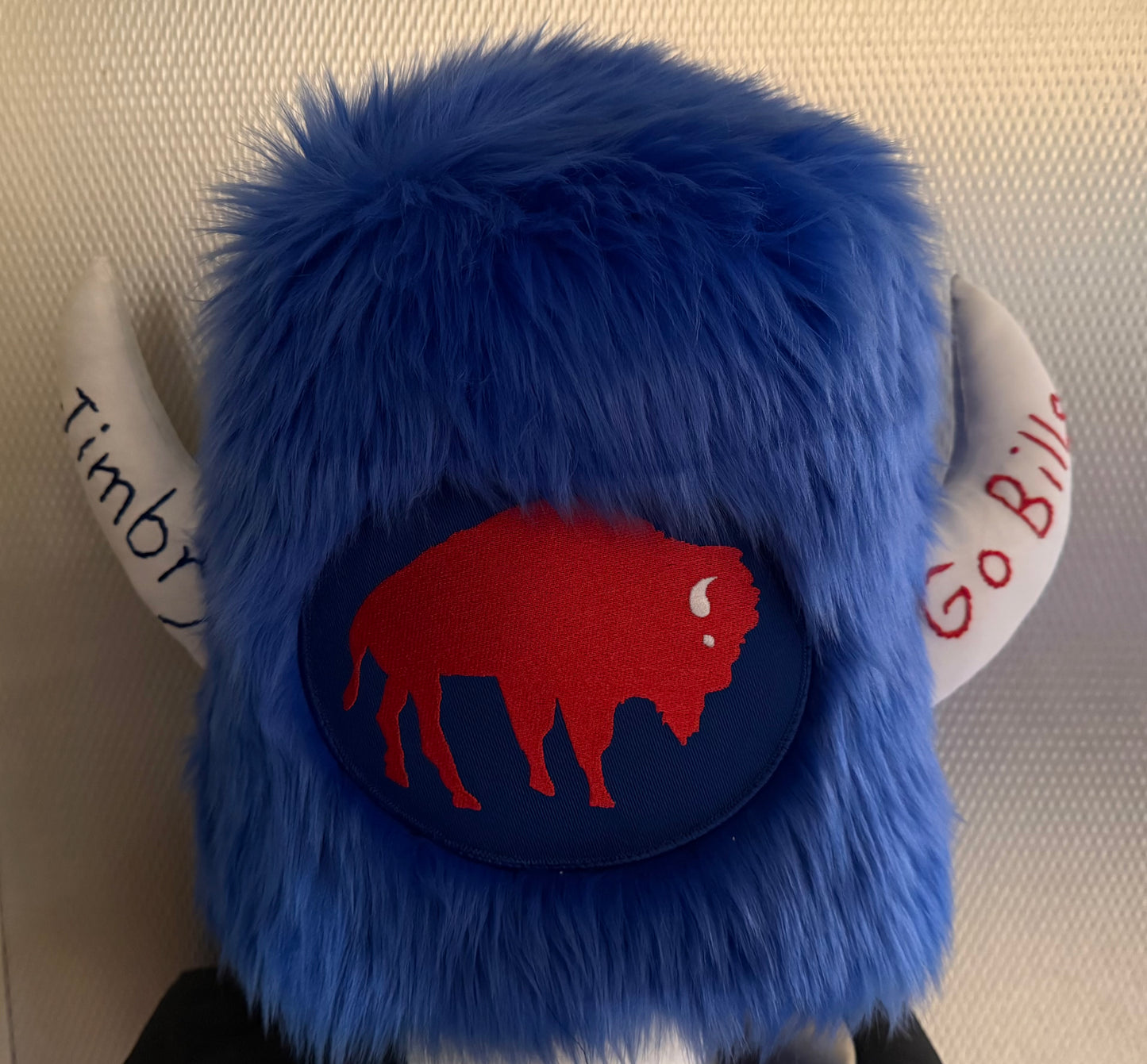 Deluxe Custom Hat with Embroidered Horns of words or names of your choice.