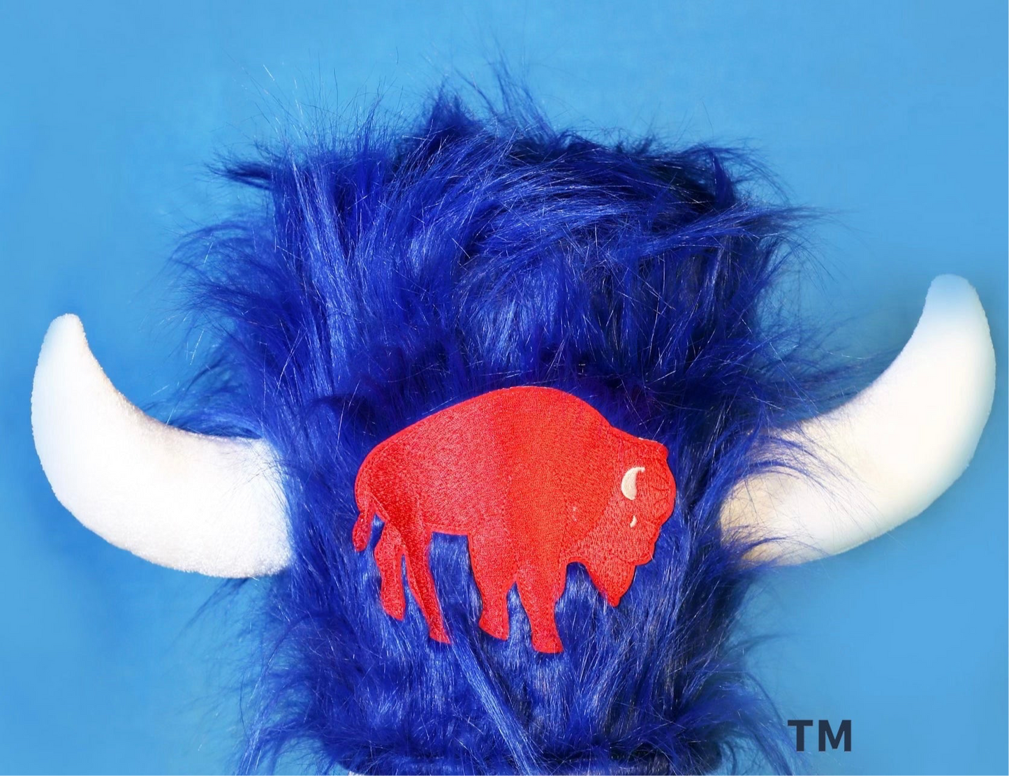 "Classic" Official Water Buffalo Club Hat with White Horns- (this style is only available in blue)