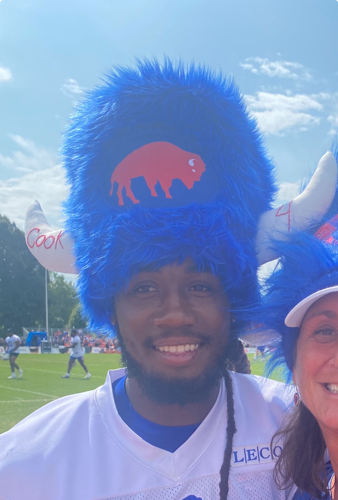 #1 Seller -The Original Water Buffalo Club Hat(fur and horn color options available)