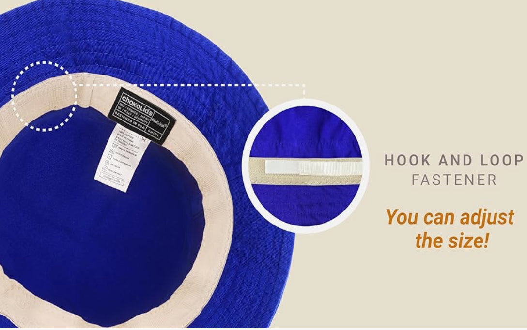 Adult Blue Bucket Hat