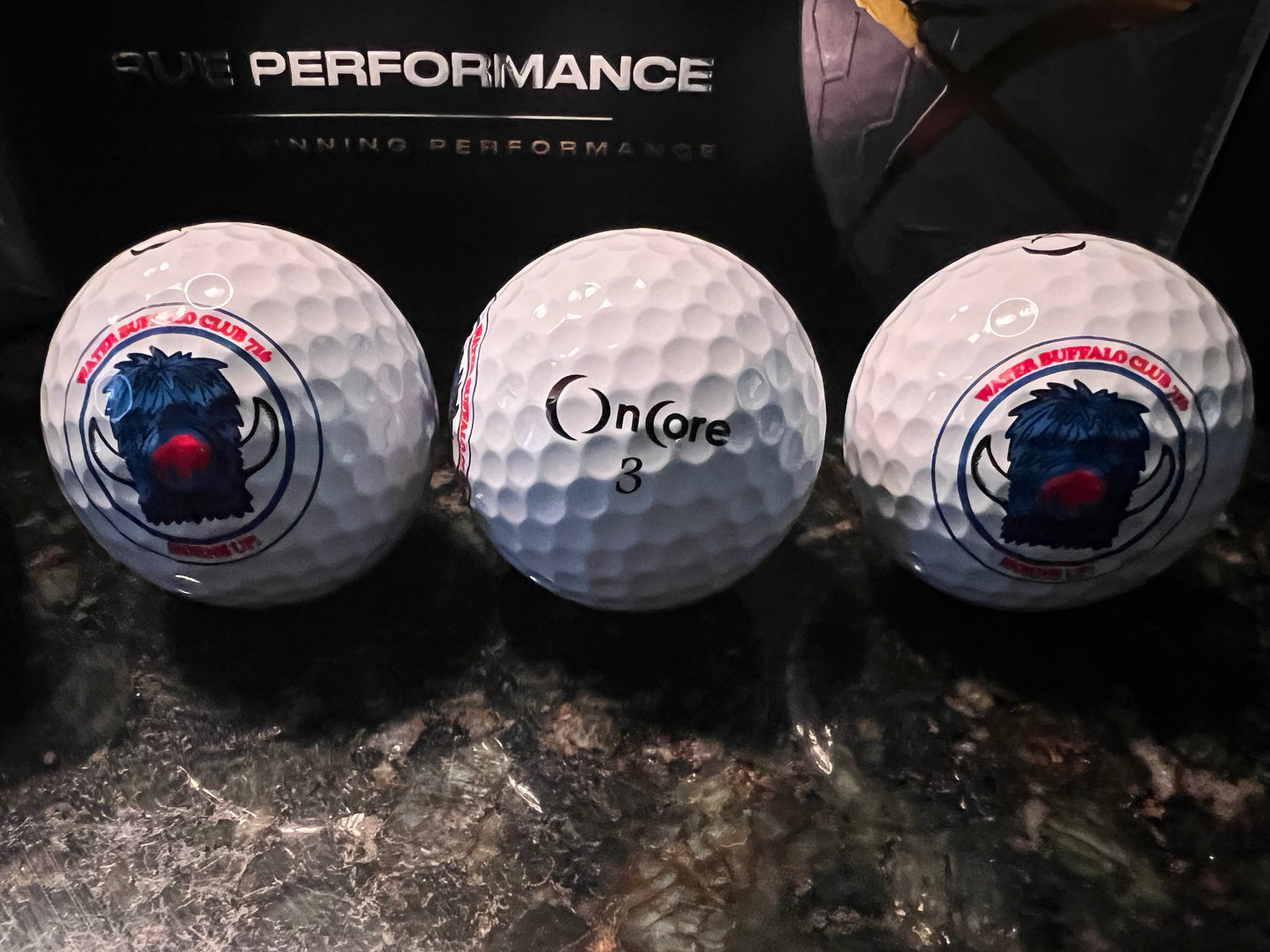 OnCore Water Buffalo Club Golf Balls(one sleeve)