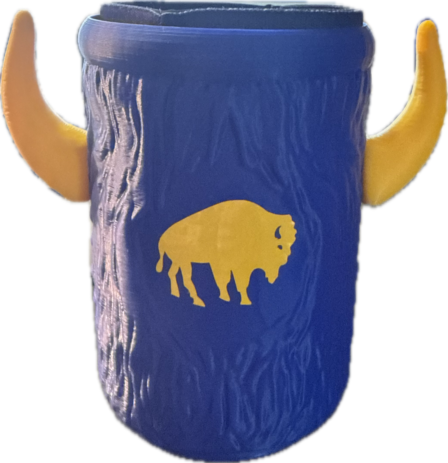 Horned Koozie( football or hockey colors)