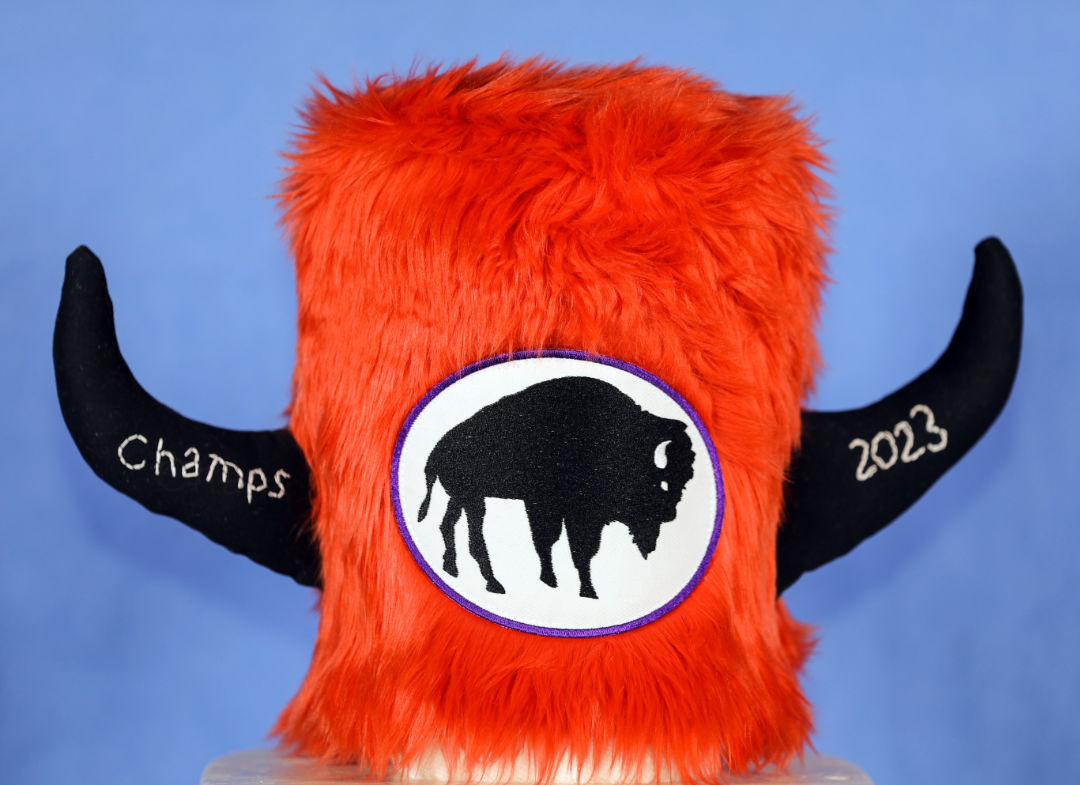 Buffalo Lacrosse Team Hat - Orange & Black Deluxe Hat - Optional 'Cham –  Water Buffalo Club 716