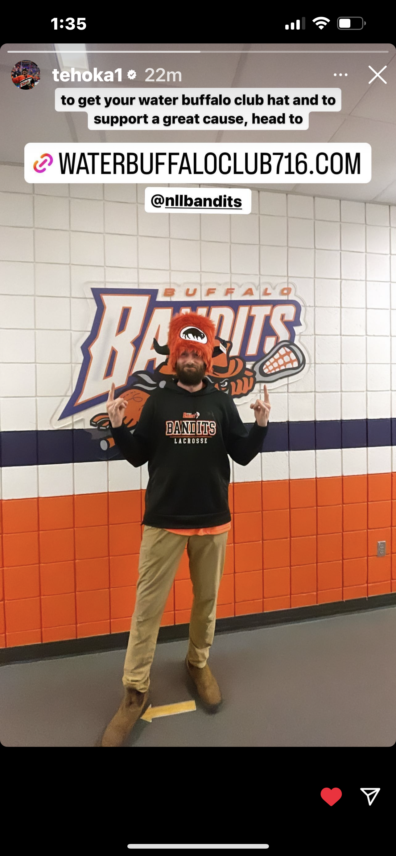 buffalo lacrosse team - optional 'champs 2023'