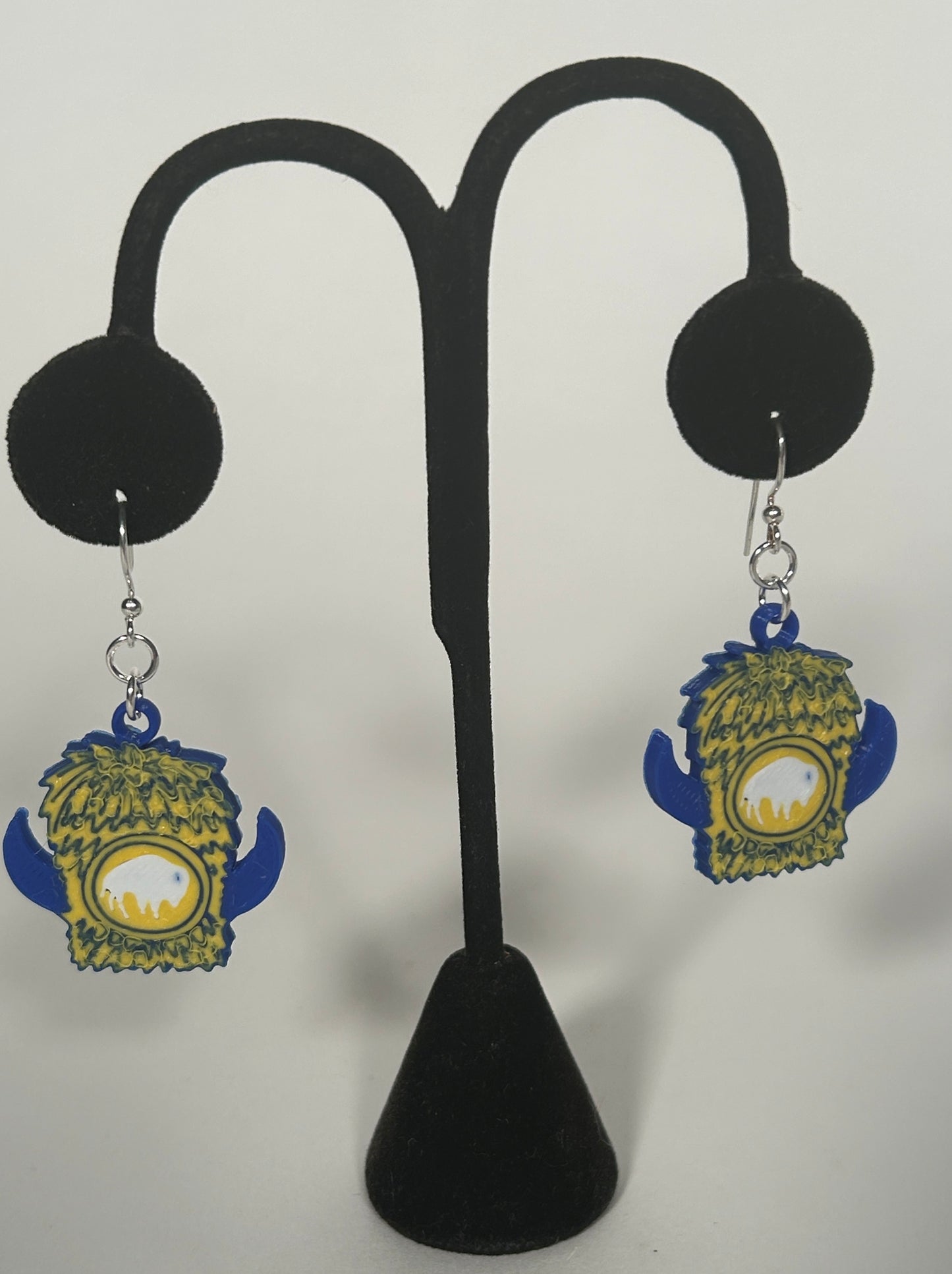 Buffalo Hockey Earrings