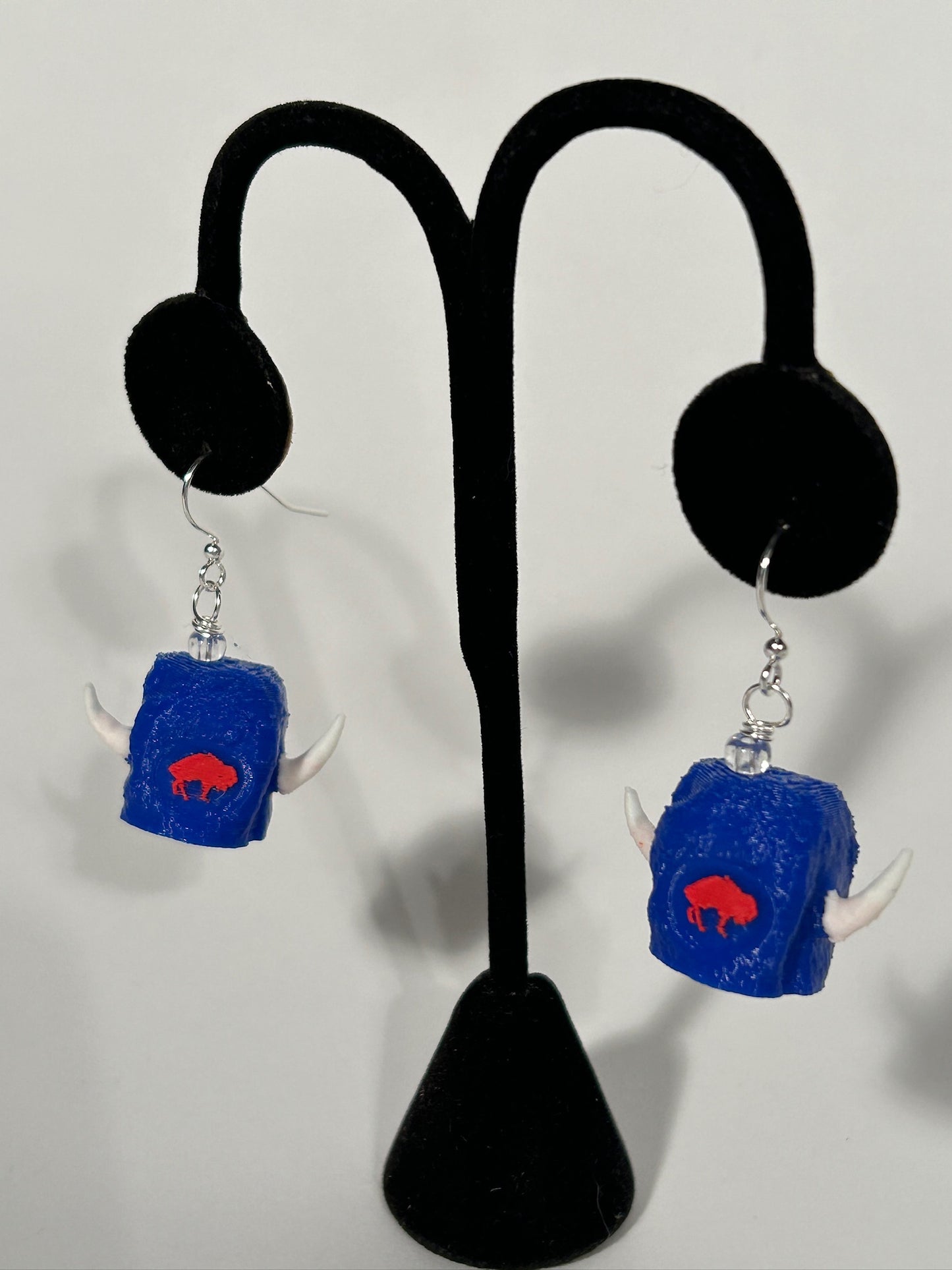 Earrings - 1” replica of the WBC hat