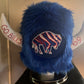 Deluxe Custom Hat with Embroidered Horns of words or names of your choice.