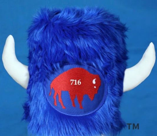 '716 Patch' Water Buffalo Club DELUXE Handmade Hat(fur and horn color options available)