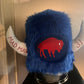 Deluxe Custom Hat with Embroidered Horns of words or names of your choice.