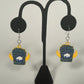 Buffalo Hockey Earrings