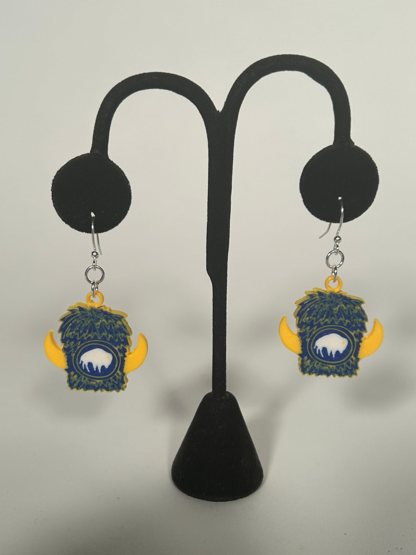 Buffalo Hockey Earrings