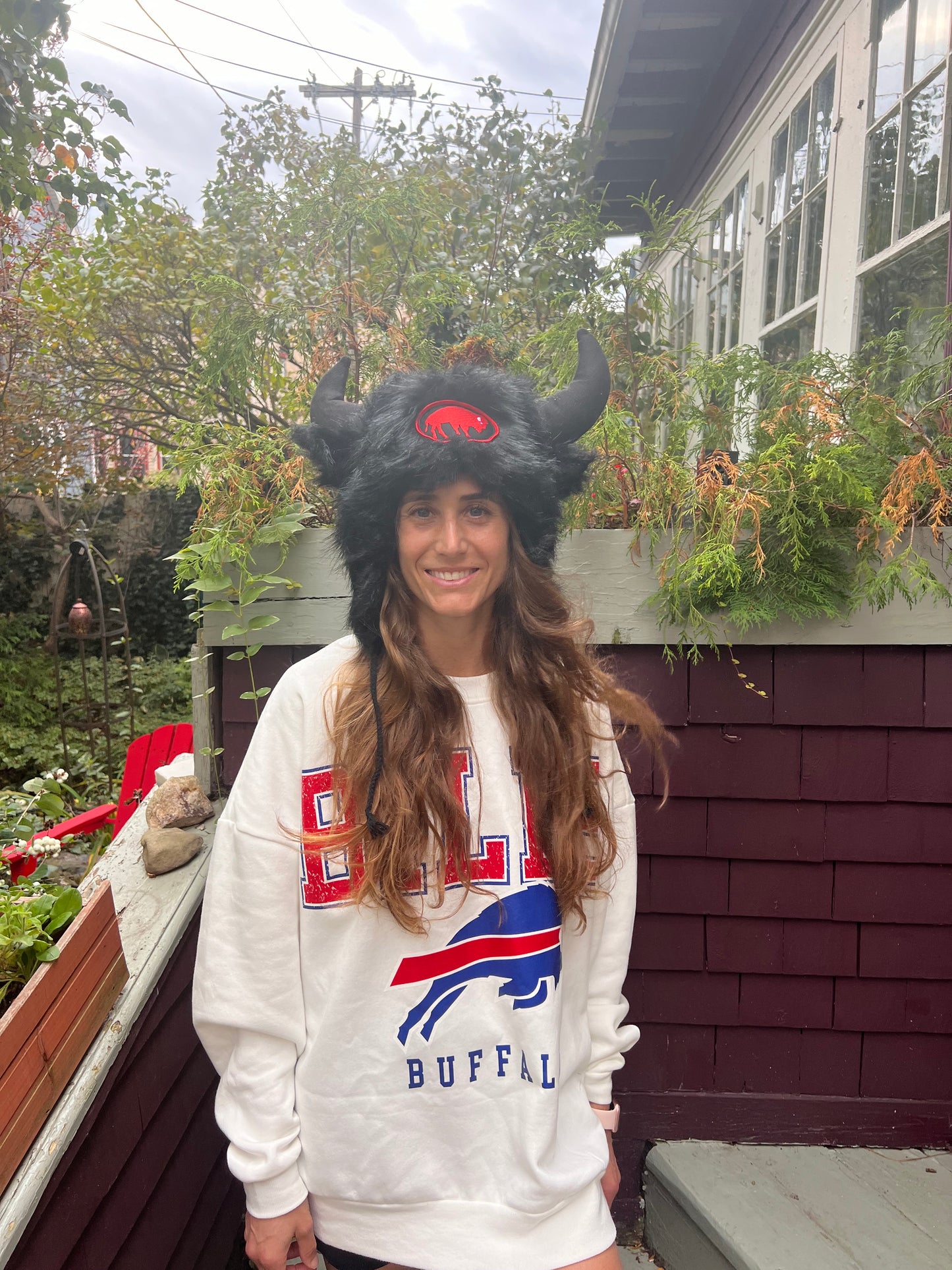 Buffalo hat for hockey or football!