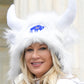 Buffalo Hockey low profile hat in white, blue or red
