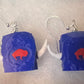 Earrings - 1” replica of the WBC hat