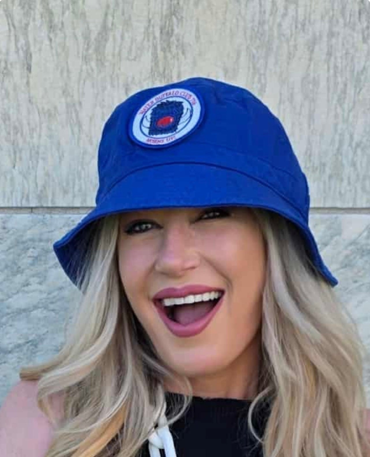 Adult Blue Bucket Hat