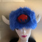 LOW LOW Profile 5" Handmade Lightweight Football Cap (fur and horn color options available)
