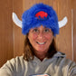 LOW LOW Profile 5" Handmade Lightweight Football Cap (fur and horn color options available)
