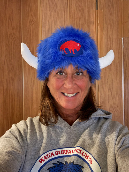 LOW LOW Profile 5" Handmade Football Cap (fur and horn color options available)