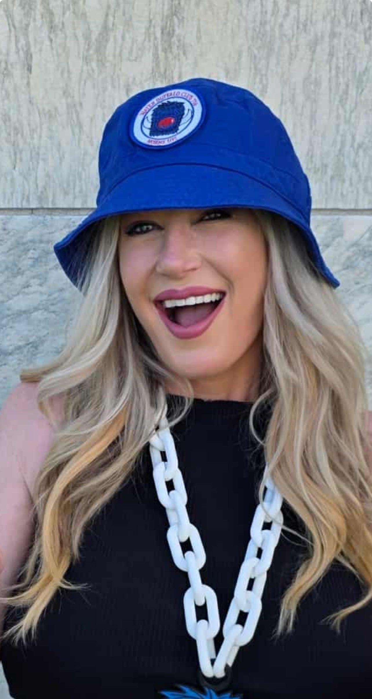 Adult Blue Bucket Hat