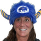 LOW LOW Profile 5" Handmade Hockey or Lacrosse Cap in Blue, Red, Black, White or Orange