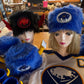 LOW LOW Profile 5" Handmade Hockey or Lacrosse Cap in Blue, Red, Black, White or Orange