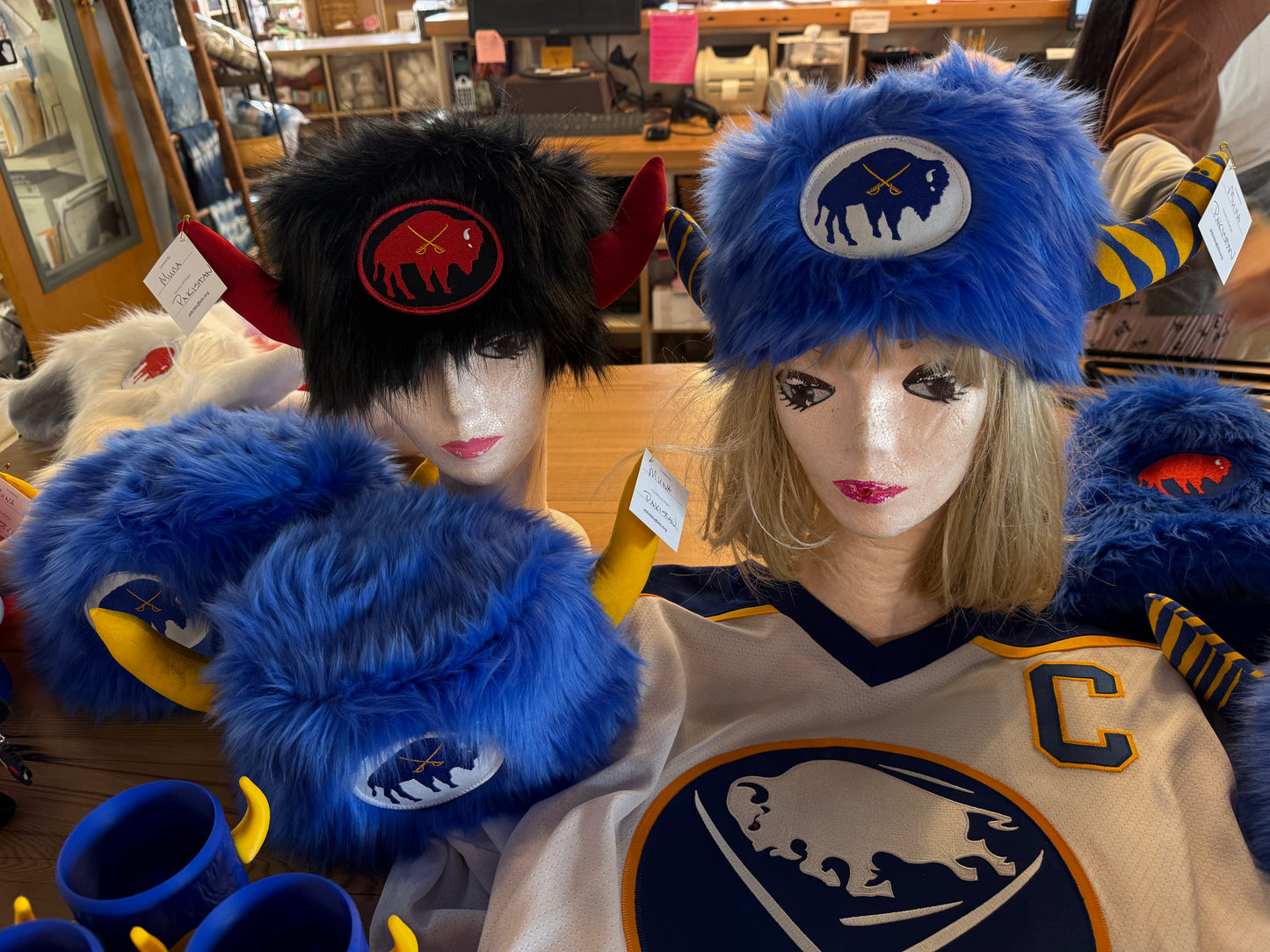 LOW LOW Profile 5" Handmade Hockey or Lacrosse Cap in Blue, Red, Black, White or Orange