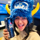 Deluxe Buffalo Hockey Themed Hat(two options for horn material)