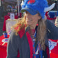 Combo Hat for both Buffalo sports teams - one hat but two ways to wear it!