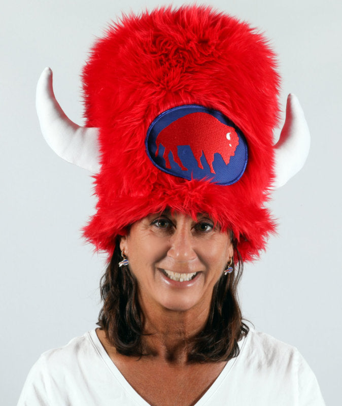 DELUXE and The Original Water Buffalo Club Hat(fur and horn color options available)