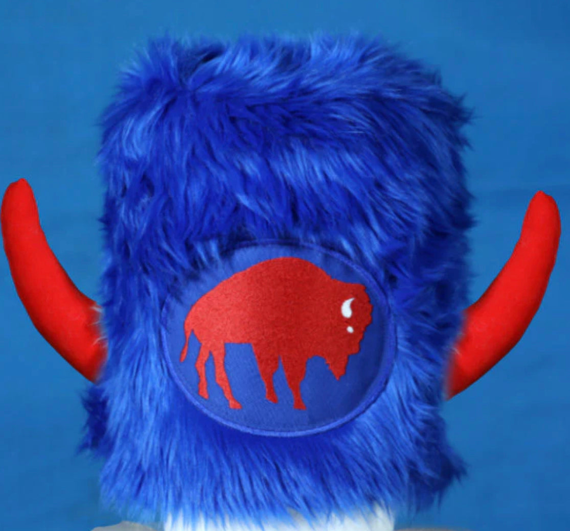 DELUXE and The Original Water Buffalo Club Hat(fur and horn color options available)